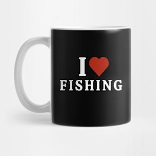 I Love Fishing Mug